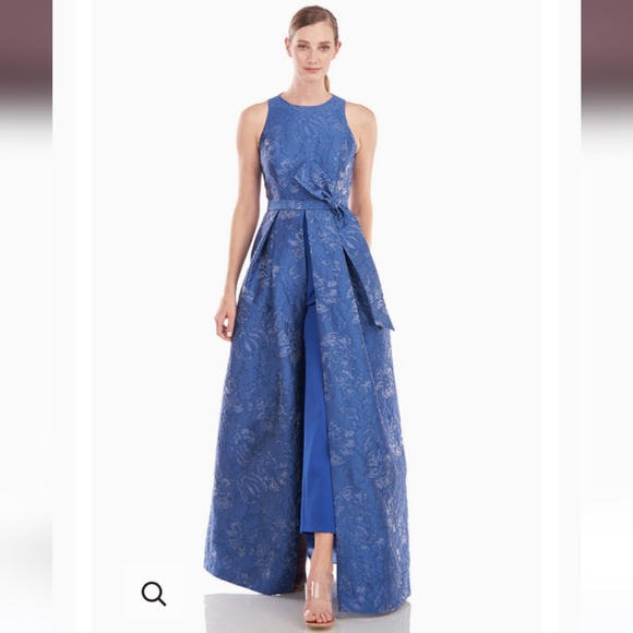 Kay Unger  Adelaide Walk Thru Jumpsuit - Picture 7 of 8